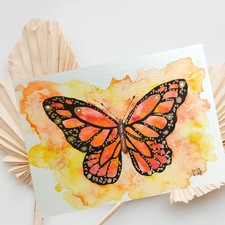 Aquarell Schmetterling Bild