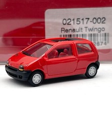 Herpa H0 021517 -002 Renault Twingo mit Faltdach in rot, OVP, 1:87, G2/08
