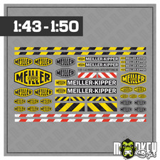 Meiller sticker set for 1:43 -