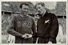 OLYMPIA BERLIN 1936 Band II Bild Nr. 24 Glenn Cunningham und Jack Lovelock