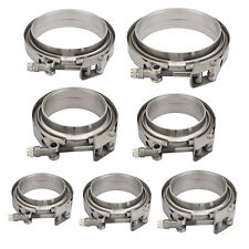 304 Edelstahl V Band Schelle Set Turbo Abgasanlage Schnellverschluß Sportauspuff