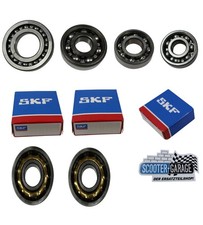 Motorlager SKF + Kurbelwellenlager Set für Kreidler Florett RMC RS (3 4 5 Gang)