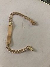 10kt Gold Baby Armband