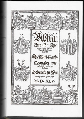 Germanische bibel 1545 die - germanische,