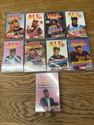 Alf hörspiel kassetten ovp - alf,