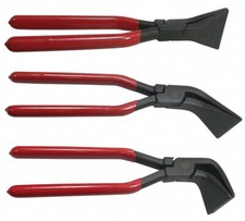 ABKANTZANGE FALZZANGE Dachdecker Zange Satz Gerade abgewinkelt 90° 45° 280 mm