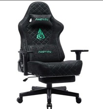 Vintage Gaming Stuhl Aus Kunstleder Ergonomisch Gestaltet Bürostuhl Office Chair