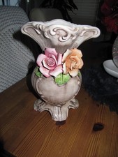 Capodimonte Floral Design Vase