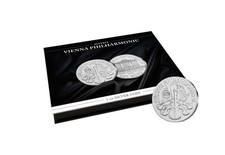 Münzkassette für 1 oz Silber "Wiener Philharmoniker"
