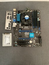 Motherboard, Cpu + Cooler