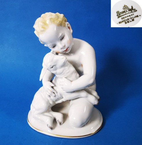 Putto mit lamm rosenthal - putto,