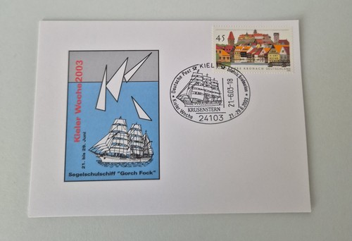Postkarte mit schiffsstempel - postkarte,