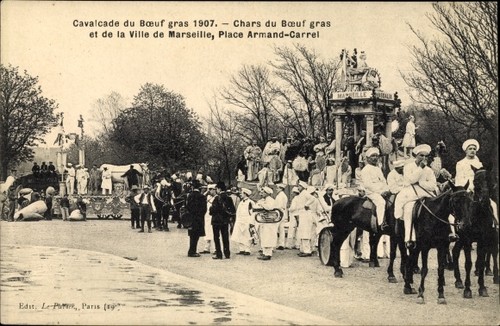 Paris cavalcade de boeuf - paris,,