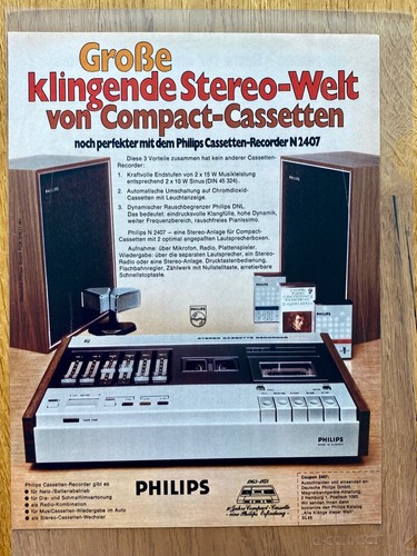 Philips cassettenrecorder - philips,
