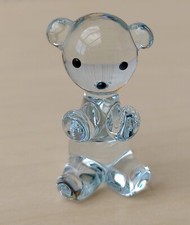 Glasfigur Figur Glas Teddy