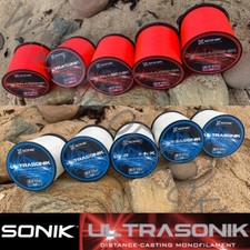 Sea Fishing Line Schüttgutspule 15 Pfund 18 Pfund 20 Pfund 25 Pfund 30 Pfund Sonik Ultraschall Strandboot