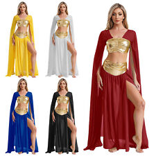 DE Damen Bauchtanz Kostüm Set Indischer Tanz Arabische Tanz-Outfits Bellydance