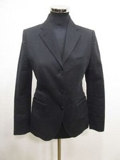 Tagliatore Made in Italy Blazer schwarz Wildleder Patches Gr.34 (R81-11)