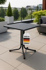 Gartentisch Balkontisch Klapptisch Deep klappbar wetterfest 80x80 cm Esstisch
