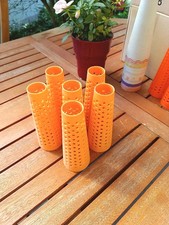 leere Konen Hülsen aus Kunststoff 6 Stück 