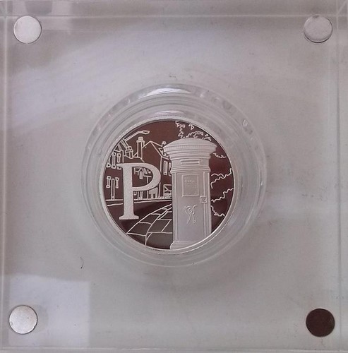 2018 10p alphabet - 10p, münze