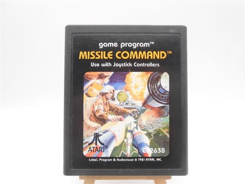 Atari 2600 missile command - atari,