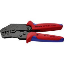 Knipex 97 52 20 Crimpzange Koaxial-Steckverbinder BNC, TNC RG58, RG59, RG62,