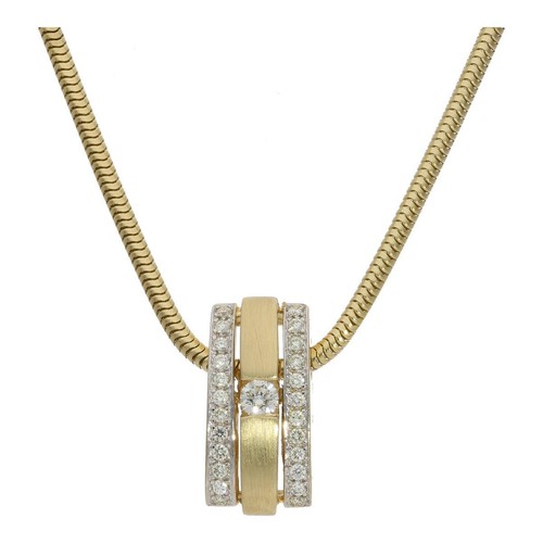 Gold schlangenkette 585 - 585, damen