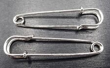 5cm x 1,3cm Tuchnadel Kiltnadel Sicherheitsnadel XL 1-100 Stück  SB 523