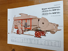 Prospekt Mengele Breitdrescher