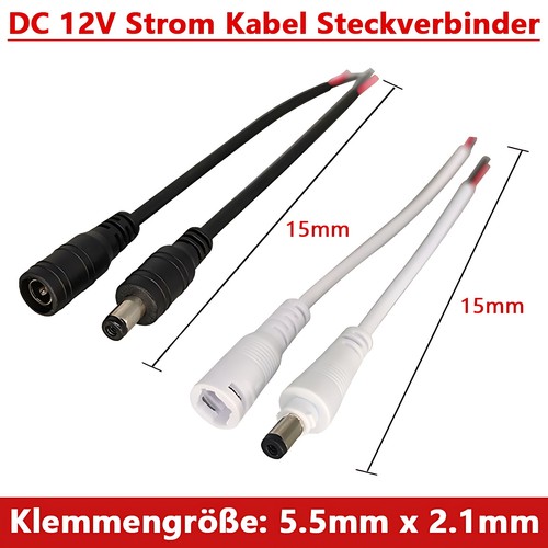 Stecker 12v strom kabel - 12v,