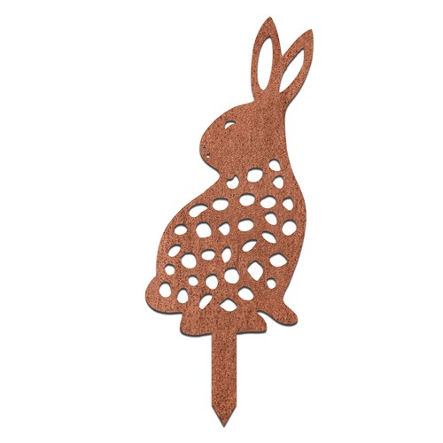 Gartenstecker hase felix - gartenstecker,