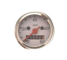 Tachometer Ø48 80km/h mit