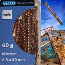 GECCO Kupfernägel Bootsnägel