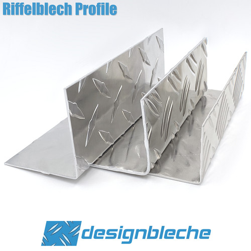 Alu eckwinkel riffelblech - alu,