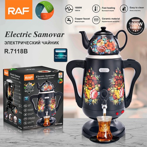 Russischer samowar 0 6l - samowar, 3.5l+0.6l