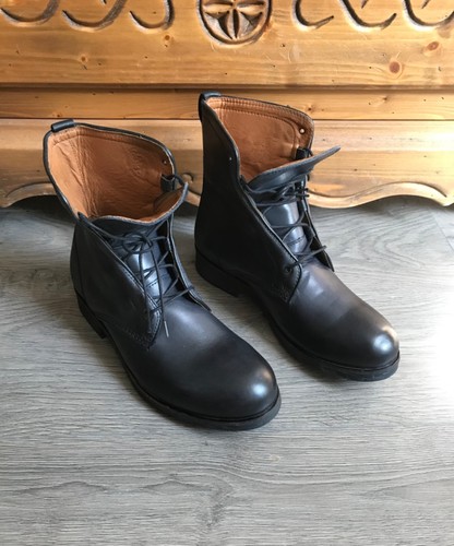 Diesel leather boots - leather,