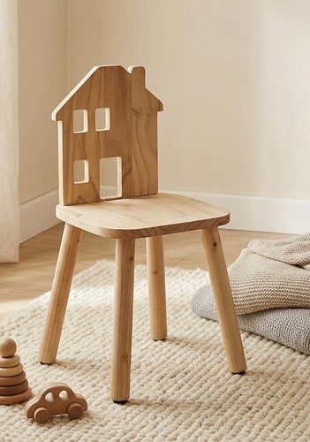 Kinderstuhl holz haus - kinderstuhl, design