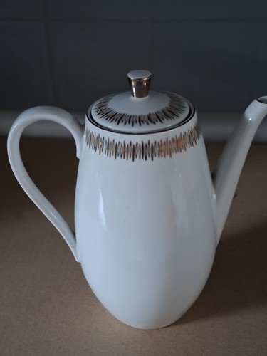 Porzellan kaffeekanne mit - kaffeekanne,