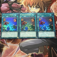 Yugioh! Playset 3x Fossile Grabung Ultra Rare - RA01-DE053 1. Auflage - Deutsch