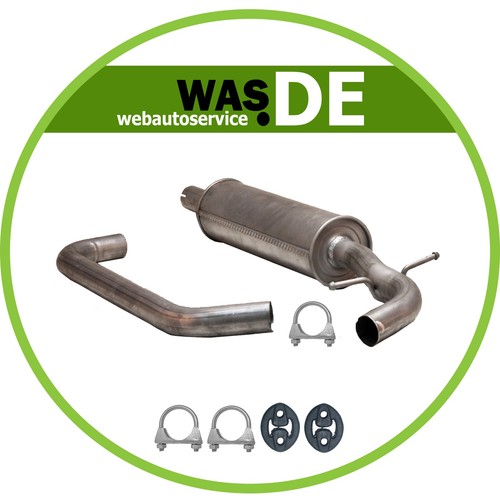 Auspuff mittelschalldämpfer - auspuff,