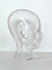 Glaskopf Kopfhörer Perücke