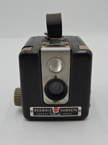 Vintage brownie hawkeye camera - vintage,