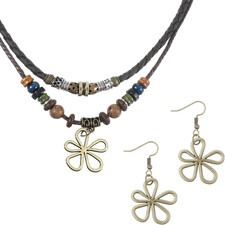 Boho Halsketten Mehrlagige