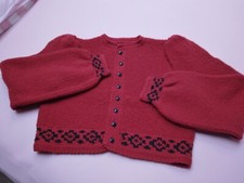 Oktoberfest Wiesn Damenmode Trachtenmode Trachtenjacke 40/42  bayrisch rot