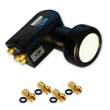 Quad LNB 0,1dB 4K Digital Full
