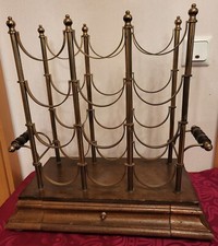 Tisch weinregal messing antik - tisch-weinregal,