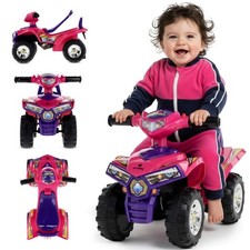 Rutscher Kinderfahrzeug Rutschauto Kinderauto babyauto Quad rosa