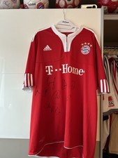 Trikot Signiert FC Bayern München Saison 2009/2010 Autogramme Mannschaft Team L