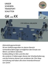 Führungsschlitten für 400mm